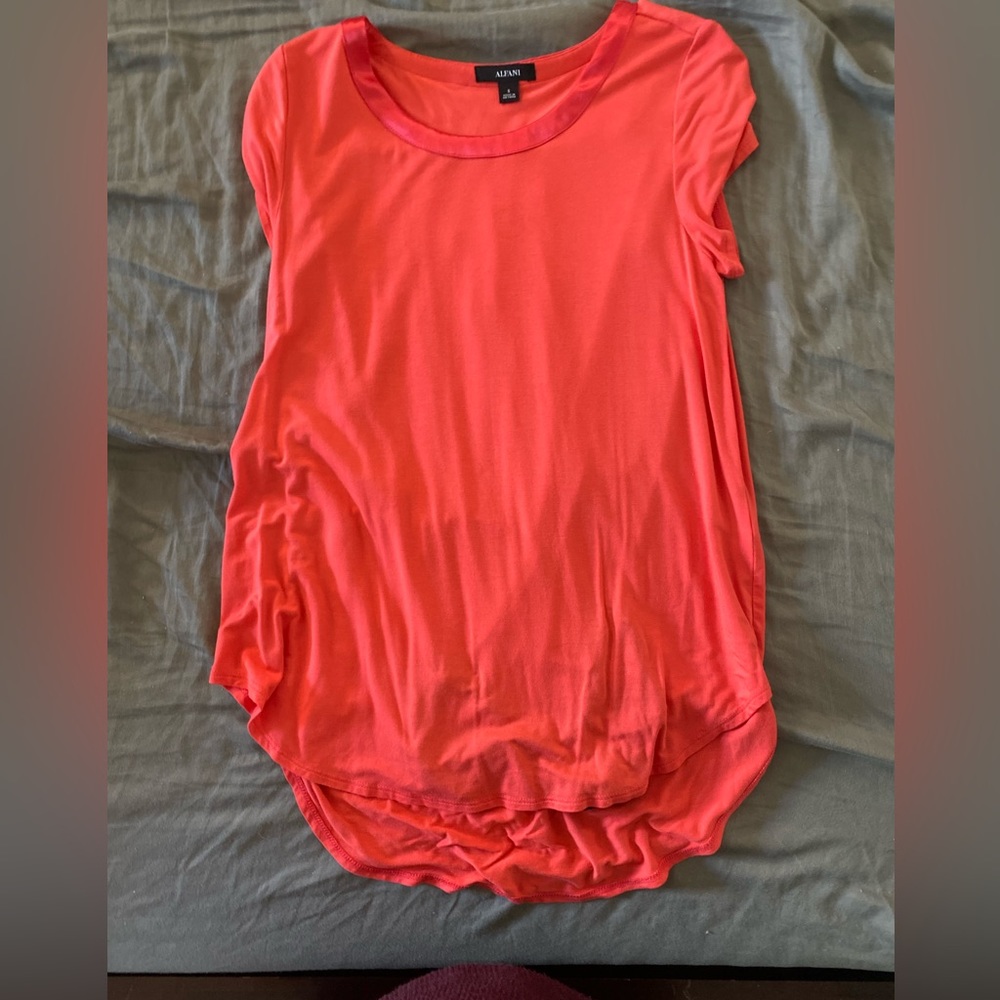 Coral shirt